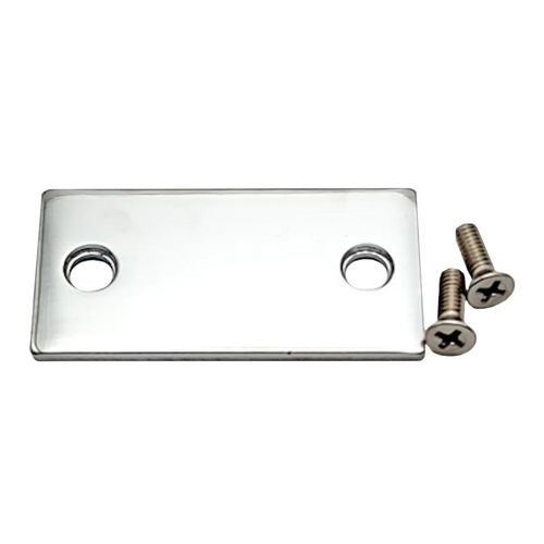Tuff Strike FP118214-PC Filler Plate 1-1/8in x 2-1/4in - Polished Chrome