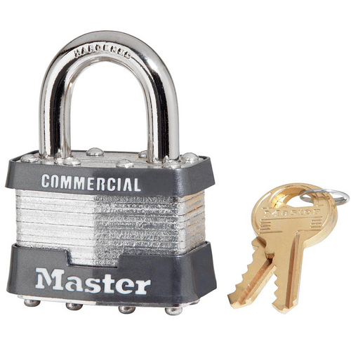 Master Lock 1KA2795 Padlock Boxed 1-5/16in Shackle