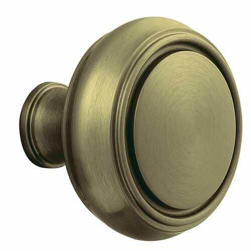 Baldwin 5068050MR Pair 5068 Knob Less Rose Antique Brass Finish